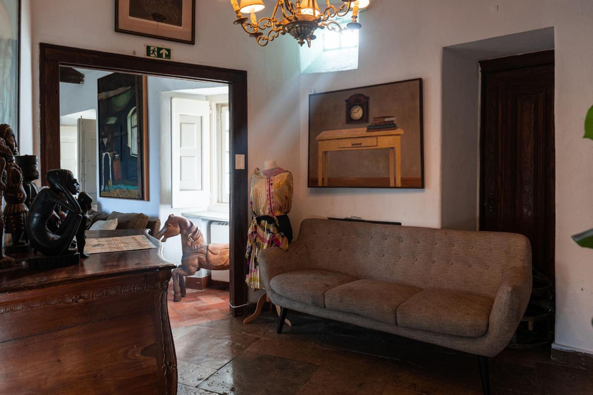 Sintra Wow - Unique Double Smart Room In 17Th Century Palace! Hot Tub, Snooker, Bbq, Ps5, Sauna, Gym Ngoại thất bức ảnh
